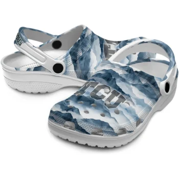 tcu horned frogs mountain peaks clogs high quality