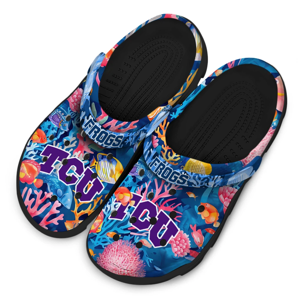 tcu horned frogs ocean wonders clogs latest model tcu horned frogs ocean wonders clogs latest model