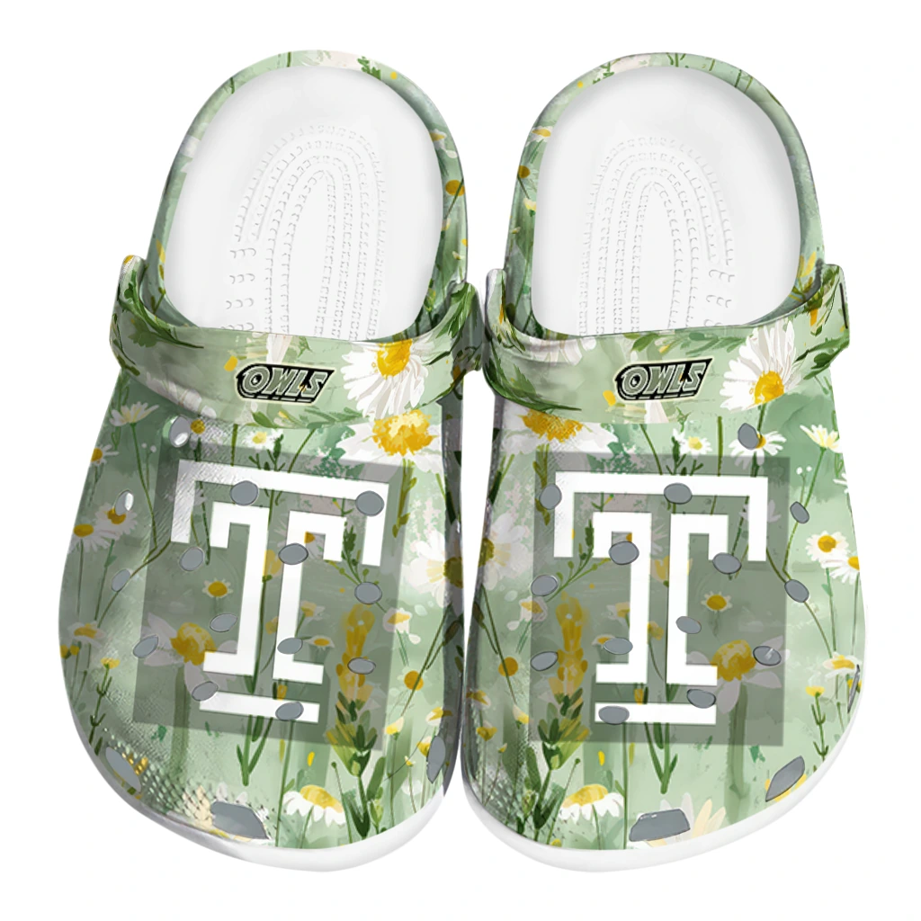 temple owls daisy cluster clogs best selling temple owls daisy cluster clogs best selling