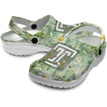 temple owls daisy cluster clogs high quality