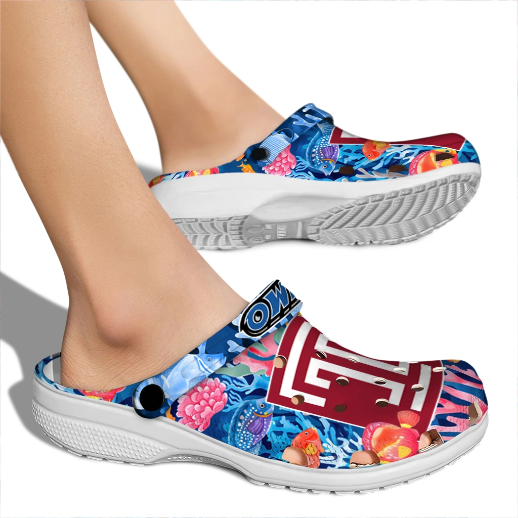 temple owls ocean wonders clogs fashion forward temple owls ocean wonders clogs fashion forward