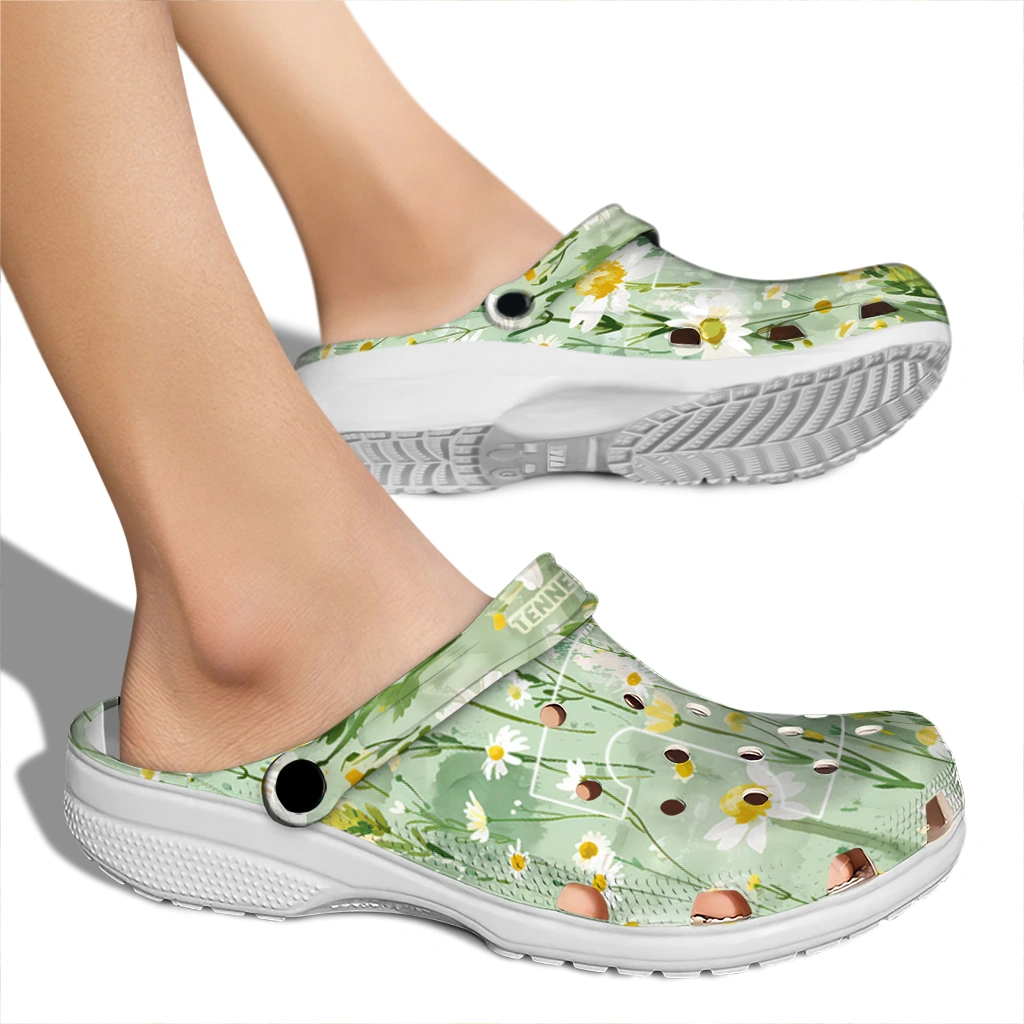 tennessee volunteers daisy cluster clogs fashion forward tennessee volunteers daisy cluster clogs fashion forward