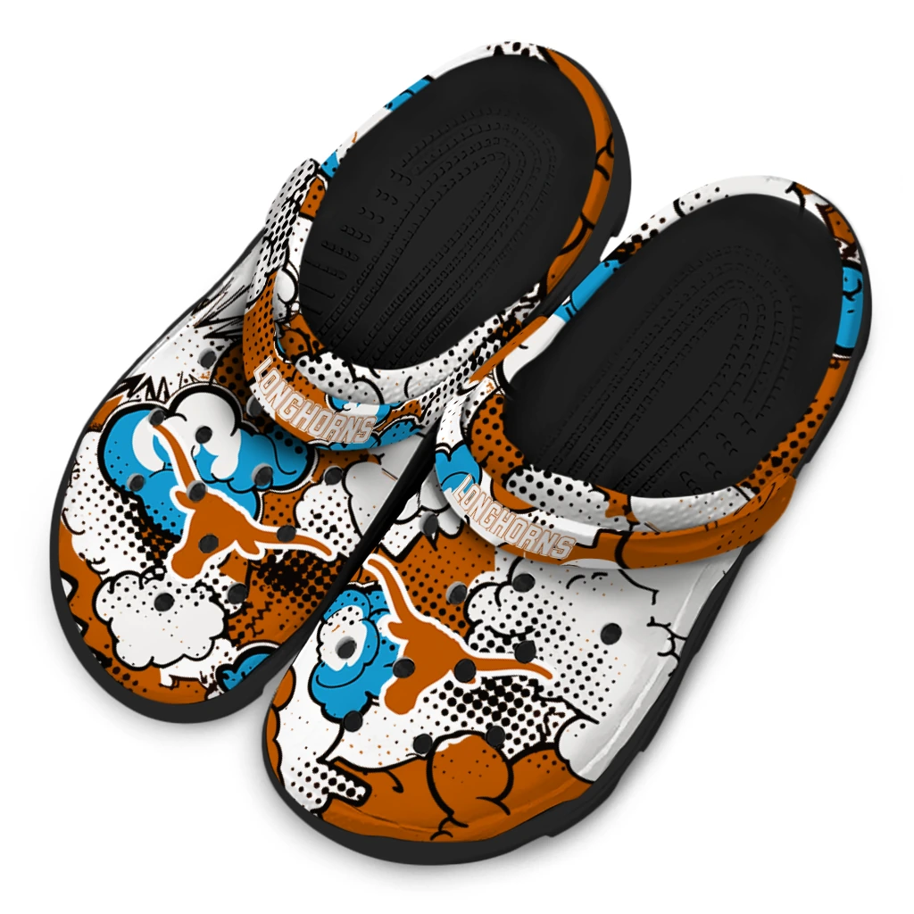 texas longhorns cloud splash clogs latest model texas longhorns cloud splash clogs latest model