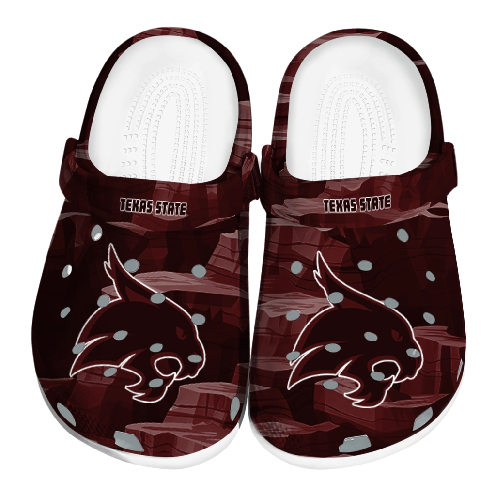 texas state bobcats canyon layers clogs best selling texas state bobcats canyon layers clogs best selling