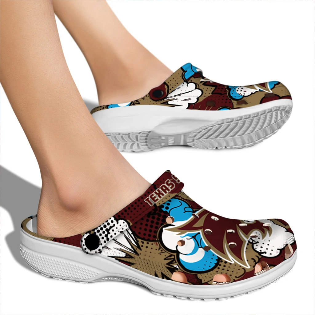 texas state bobcats cloud splash clogs fashion forward texas state bobcats cloud splash clogs fashion forward