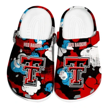 texas tech red raiders cloud splash clogs best selling