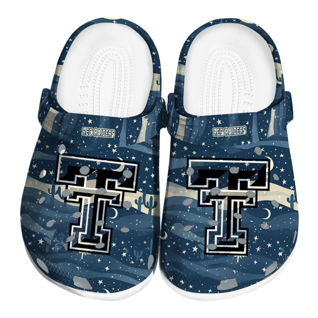 texas tech red raiders night cactus clogs best selling texas tech red raiders night cactus clogs best selling