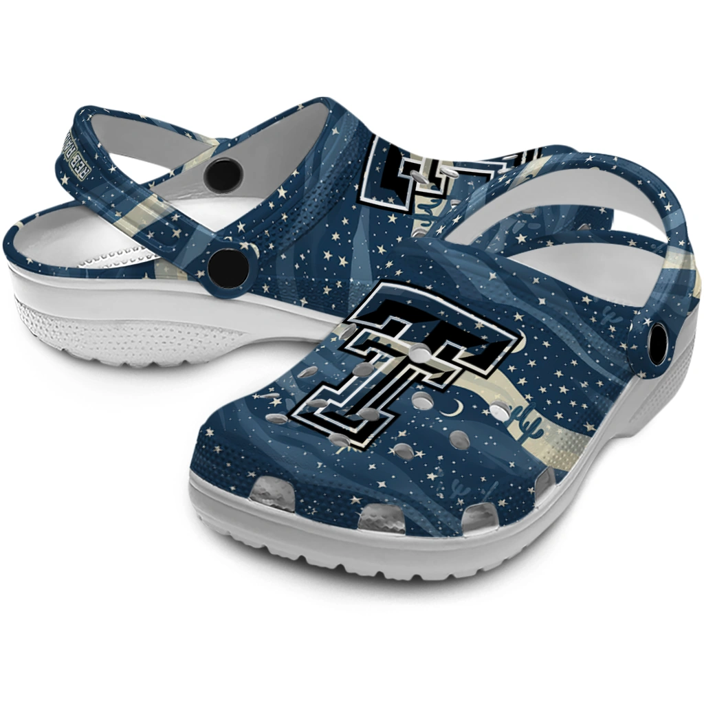 texas tech red raiders night cactus clogs high quality texas tech red raiders night cactus clogs high quality