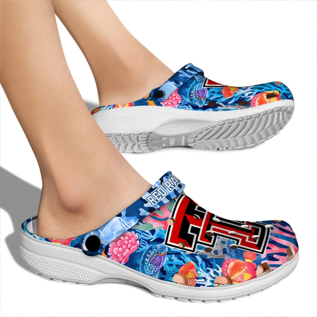 texas tech red raiders ocean wonders clogs fashion forward texas tech red raiders ocean wonders clogs fashion forward