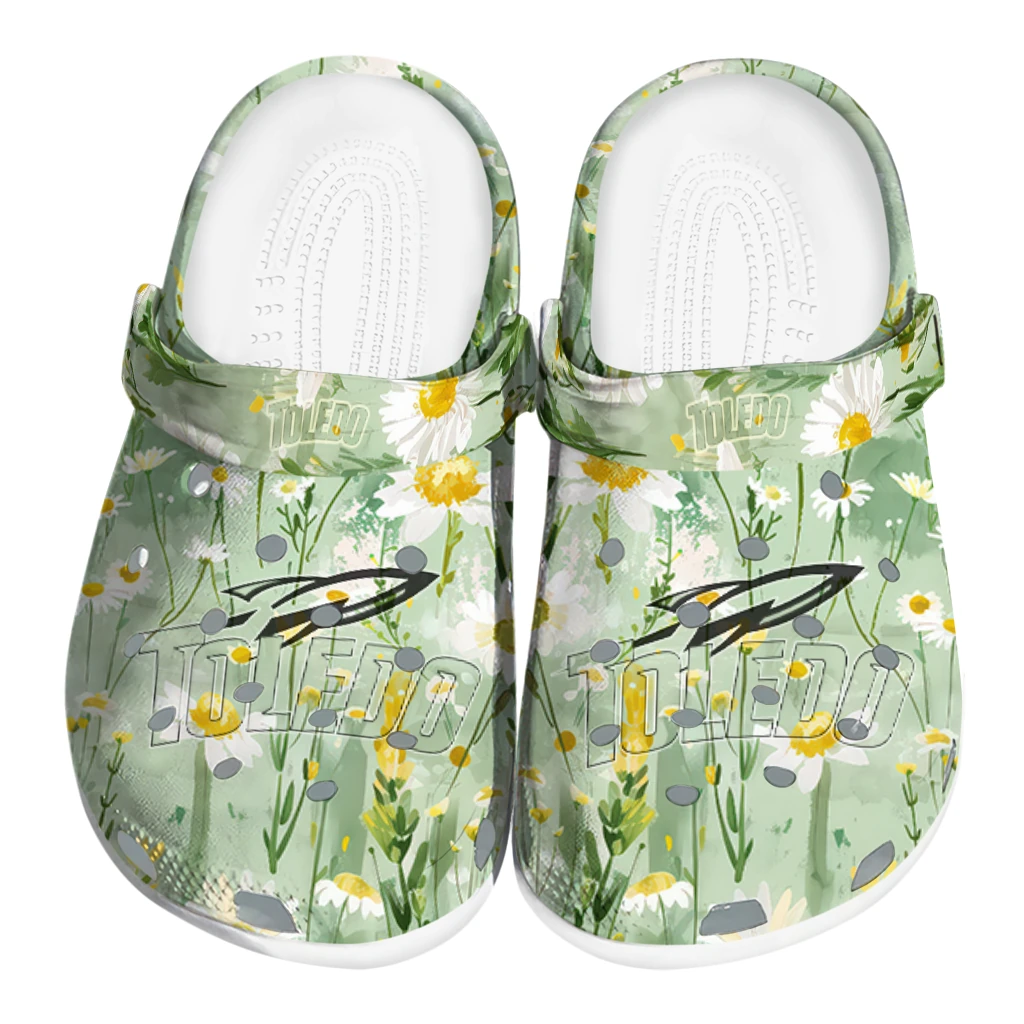 toledo rockets daisy cluster clogs best selling toledo rockets daisy cluster clogs best selling