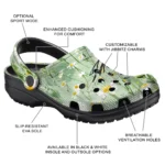 toledo rockets daisy cluster clogs best selling