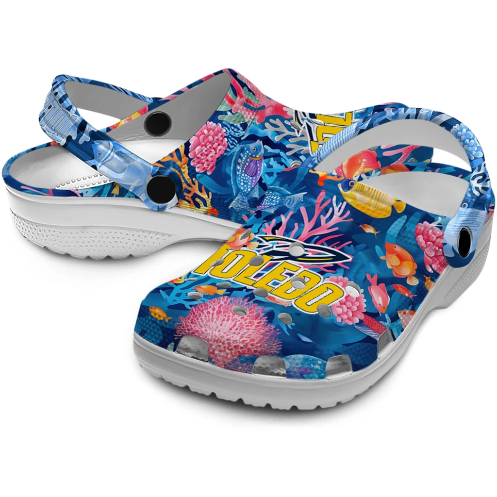 toledo rockets ocean wonders clogs high quality toledo rockets ocean wonders clogs high quality