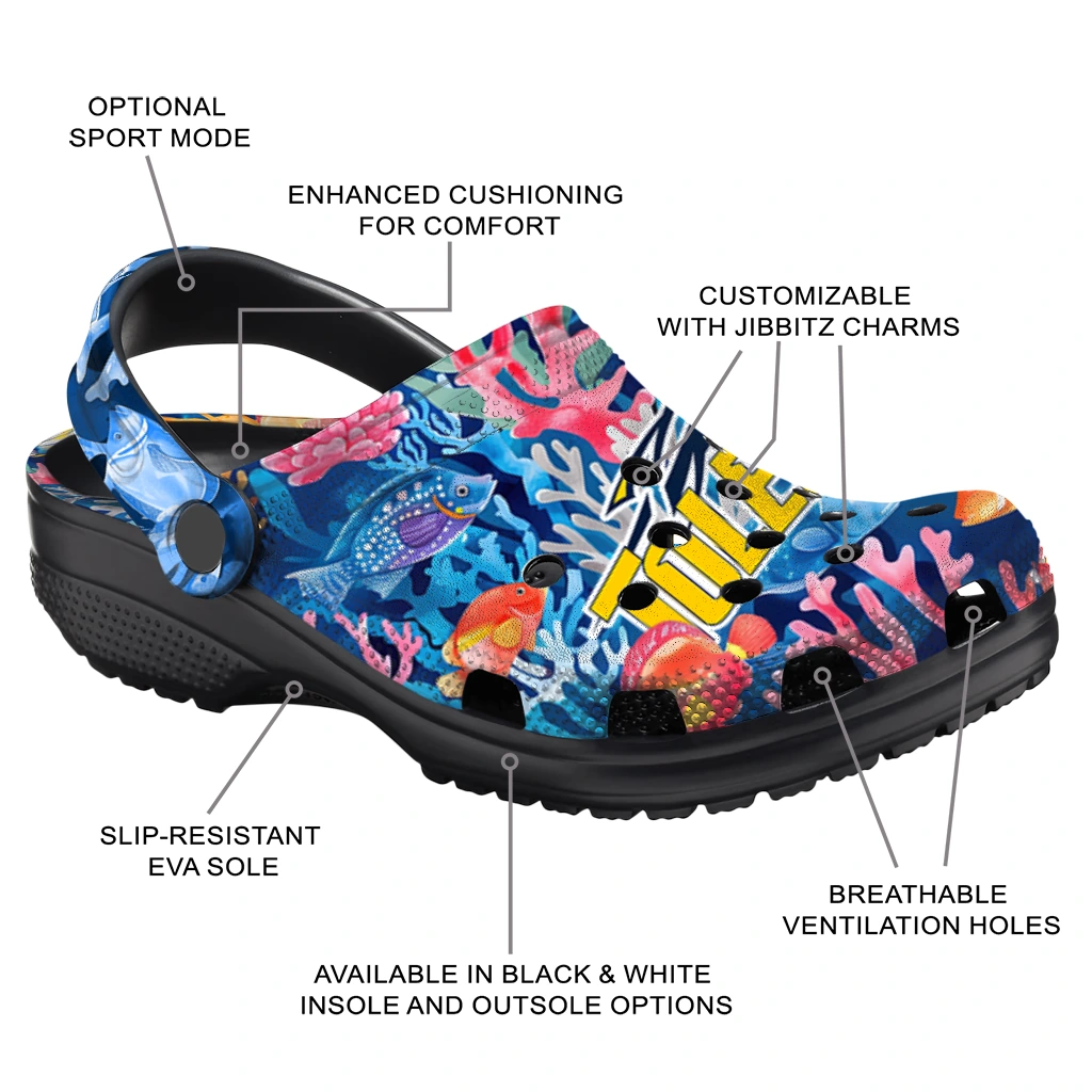 toledo rockets ocean wonders clogs new arrival toledo rockets ocean wonders clogs new arrival