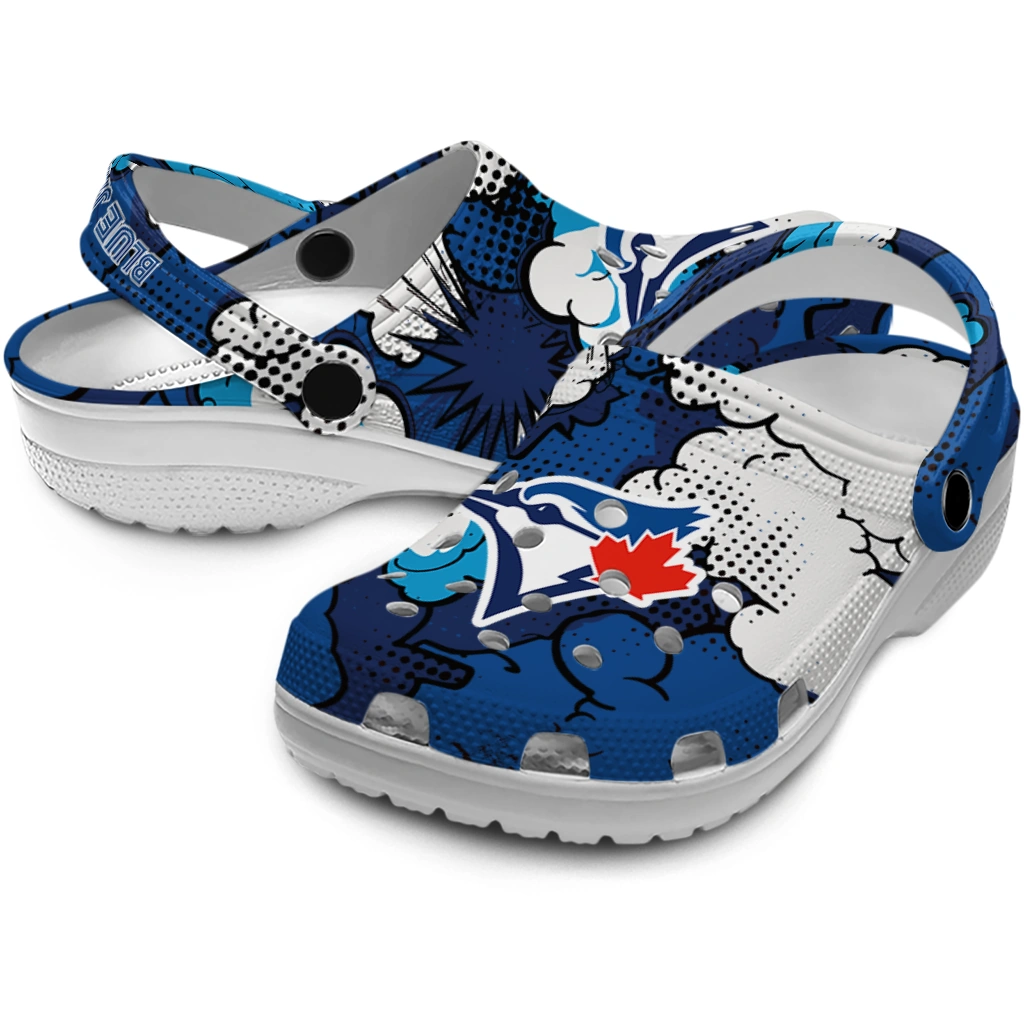 toronto blue jays cloud splash clogs high quality toronto blue jays cloud splash clogs high quality