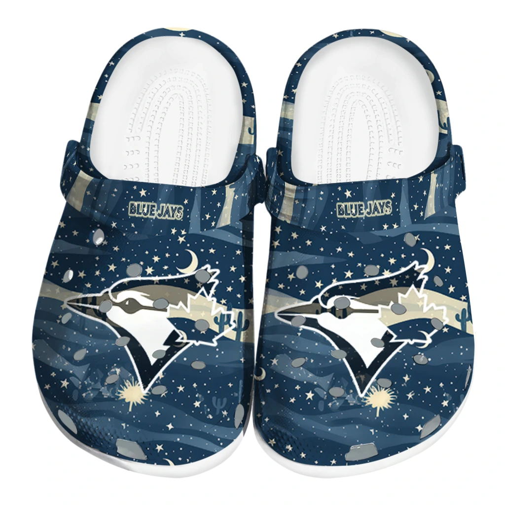 toronto blue jays night cactus clogs best selling toronto blue jays night cactus clogs best selling