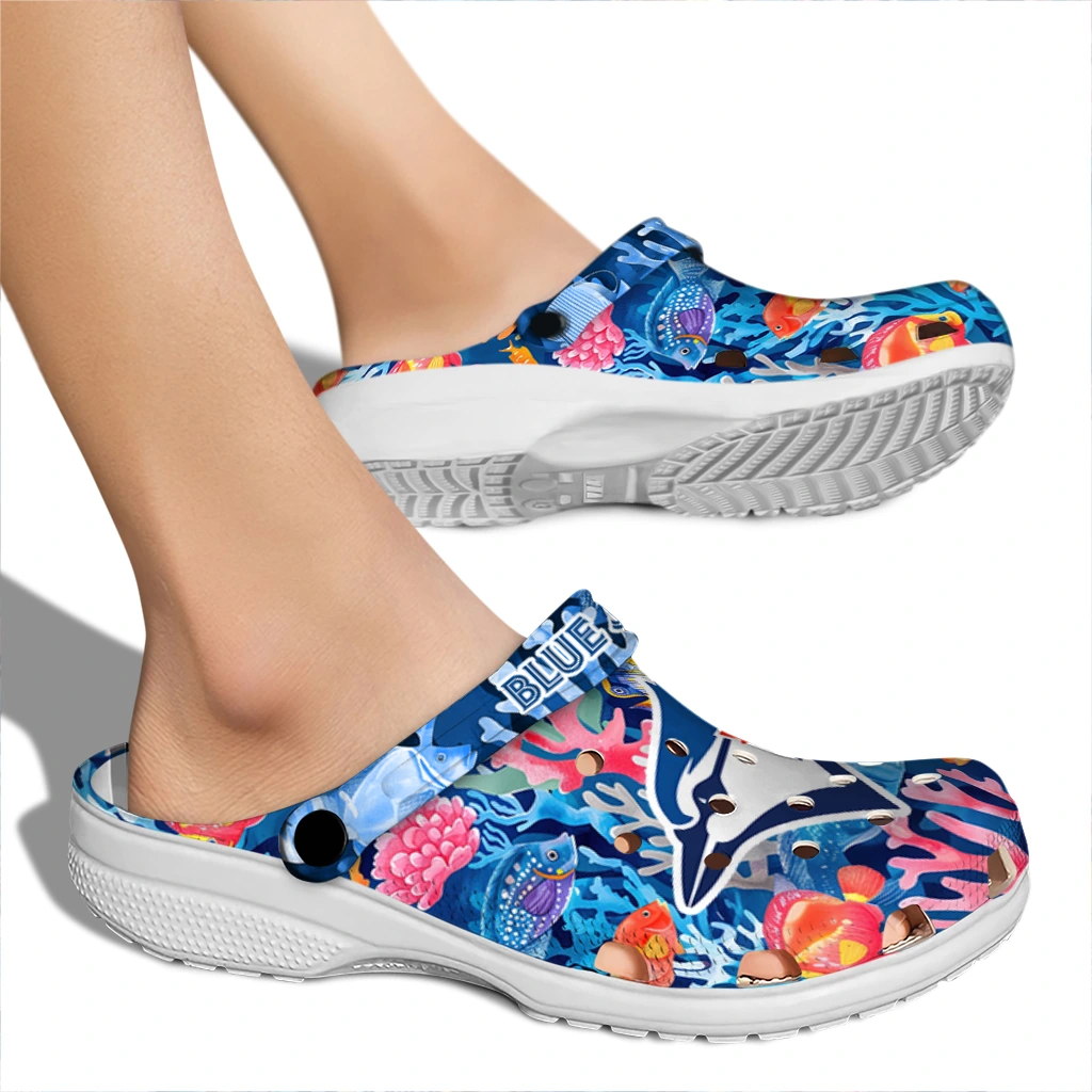 toronto blue jays ocean wonders clogs fashion forward toronto blue jays ocean wonders clogs fashion forward
