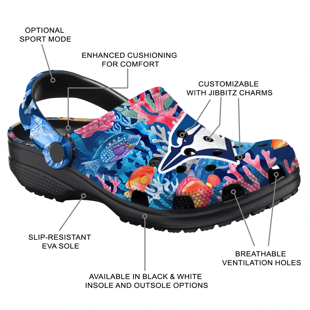toronto blue jays ocean wonders clogs new arrival toronto blue jays ocean wonders clogs new arrival
