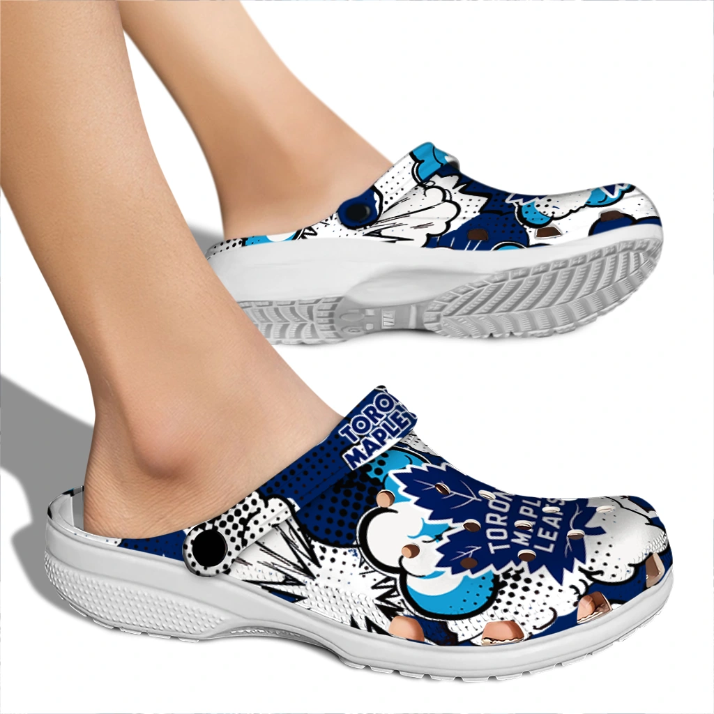 toronto maple leafs cloud splash clogs fashion forward toronto maple leafs cloud splash clogs fashion forward