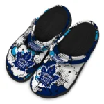 toronto maple leafs cloud splash clogs best selling