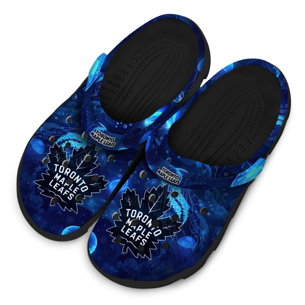 toronto maple leafs jellyfish ocean clogs latest model toronto maple leafs jellyfish ocean clogs latest model