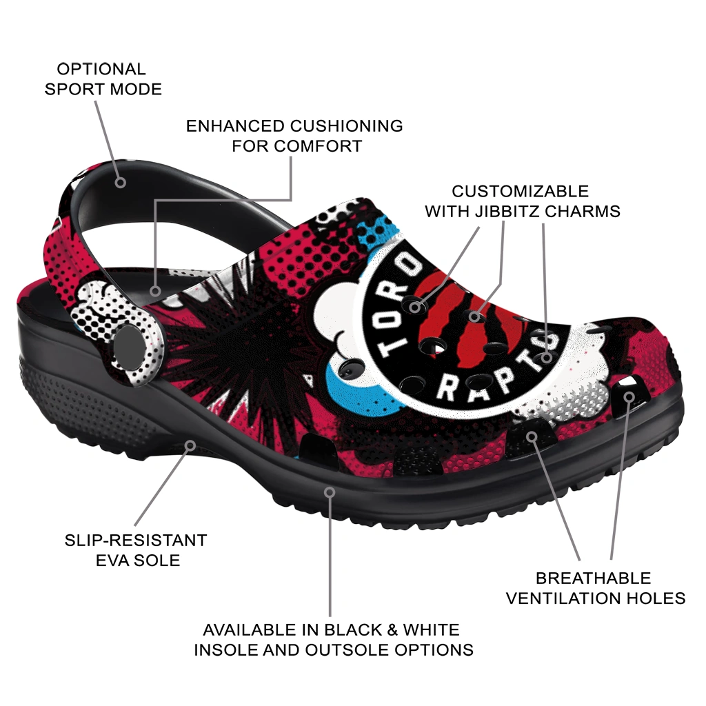 toronto raptors cloud splash clogs new arrival toronto raptors cloud splash clogs new arrival