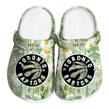 toronto raptors daisy cluster clogs best selling