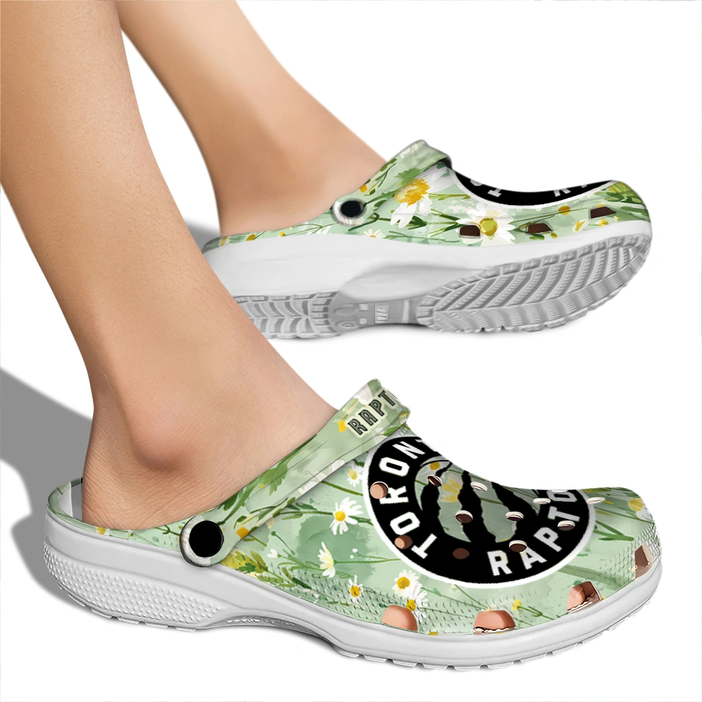 toronto raptors daisy cluster clogs fashion forward toronto raptors daisy cluster clogs fashion forward