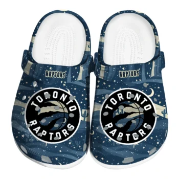 toronto raptors night cactus clogs best selling