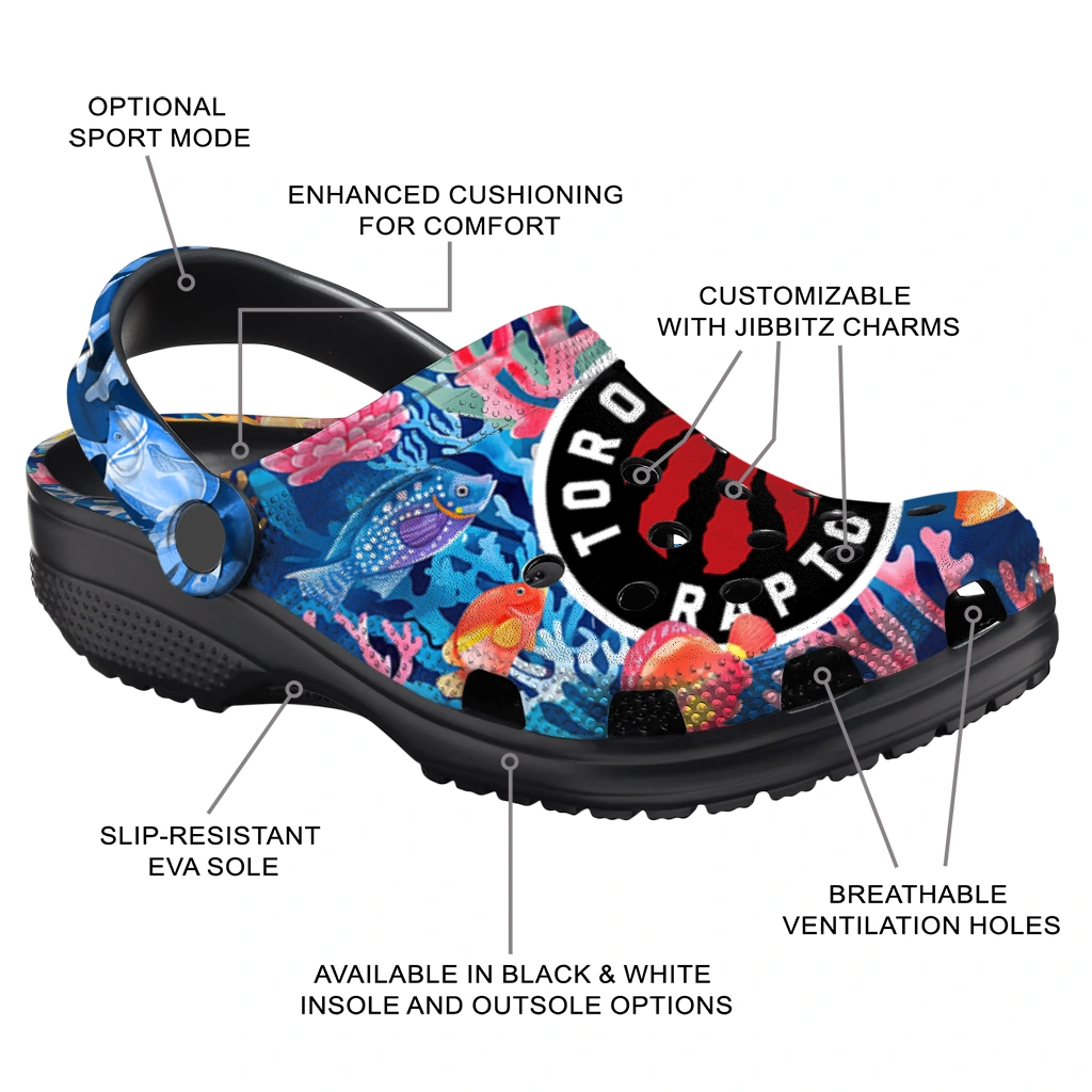 toronto raptors ocean wonders clogs new arrival toronto raptors ocean wonders clogs new arrival