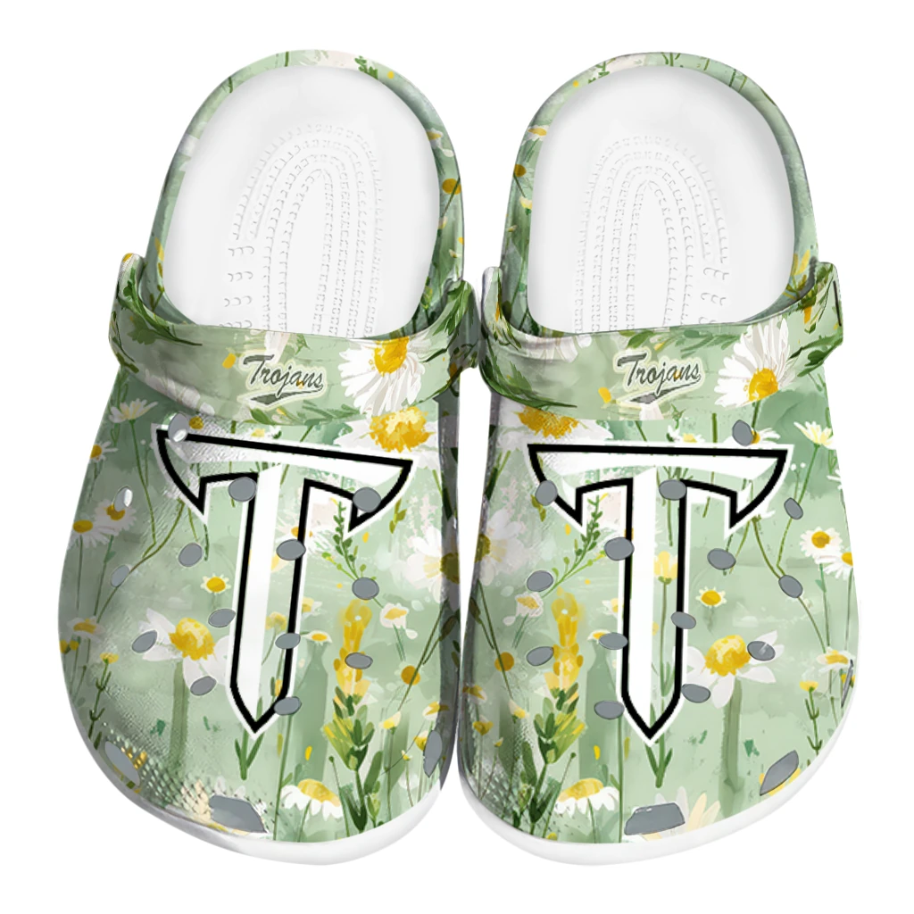 troy trojans daisy cluster clogs best selling troy trojans daisy cluster clogs best selling
