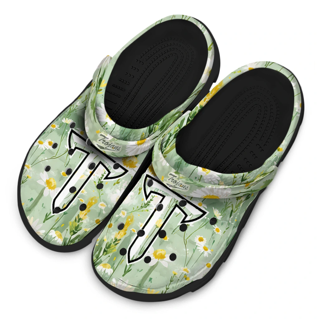 troy trojans daisy cluster clogs latest model troy trojans daisy cluster clogs latest model