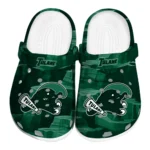 tulane green wave canyon layers clogs best selling