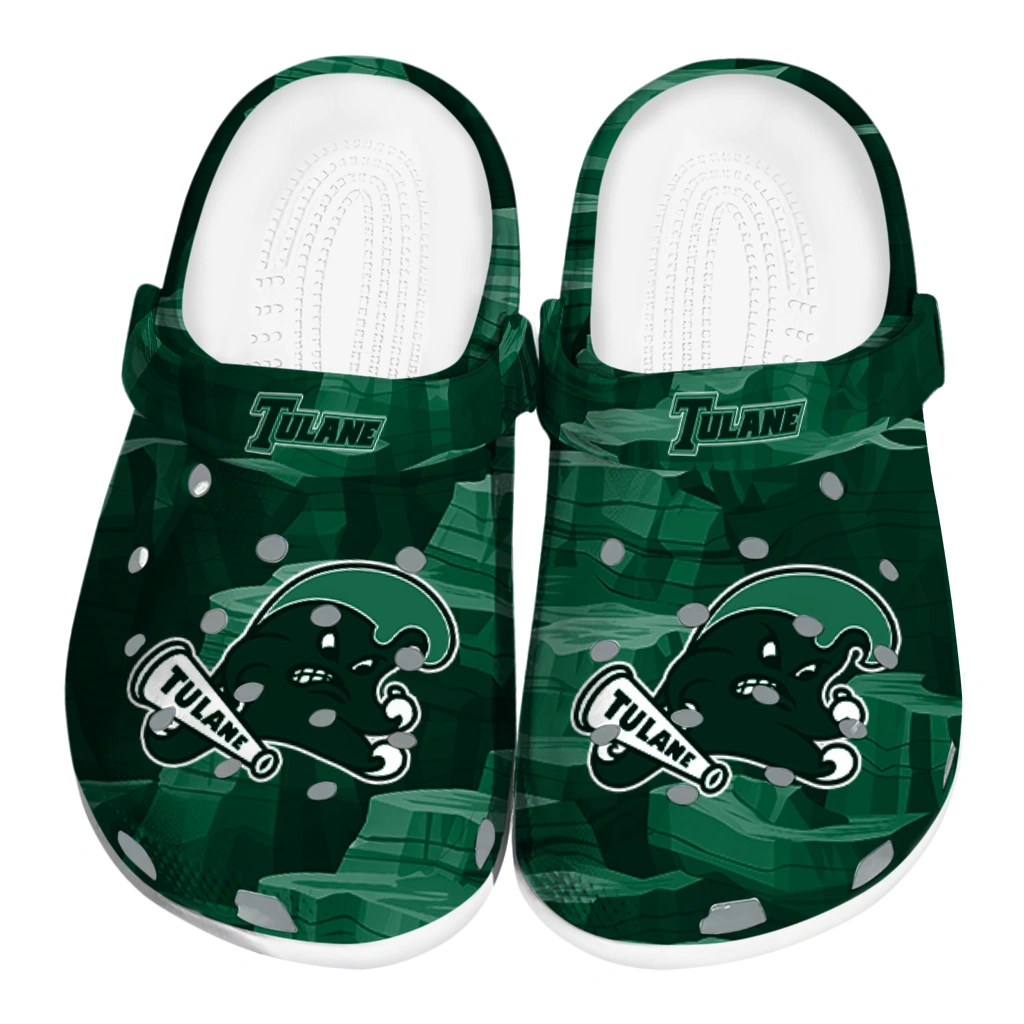 tulane green wave canyon layers clogs best selling tulane green wave canyon layers clogs best selling