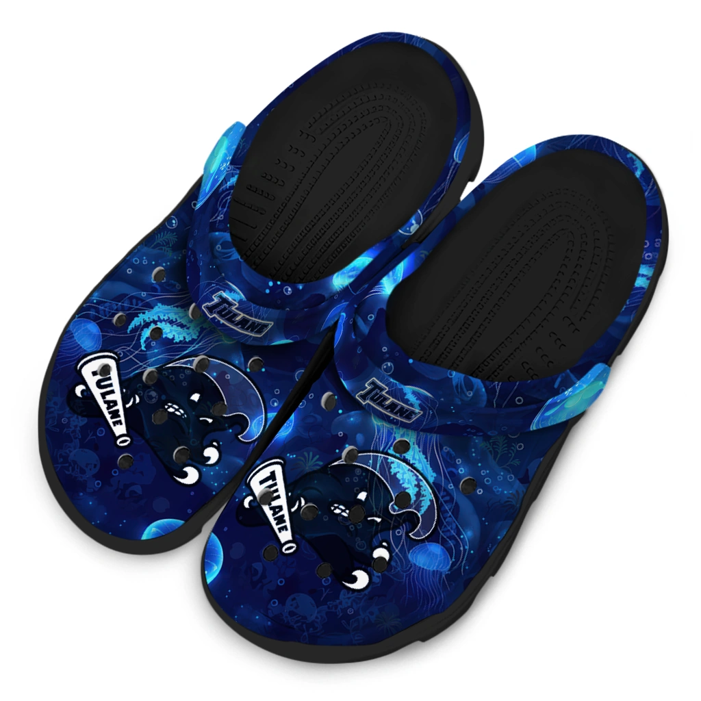 tulane green wave jellyfish ocean clogs latest model tulane green wave jellyfish ocean clogs latest model