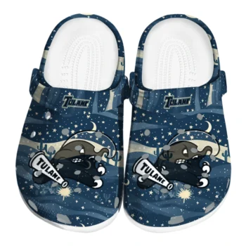 tulane green wave night cactus clogs best selling