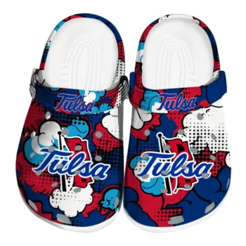 tulsa golden hurricane cloud splash clogs best selling
