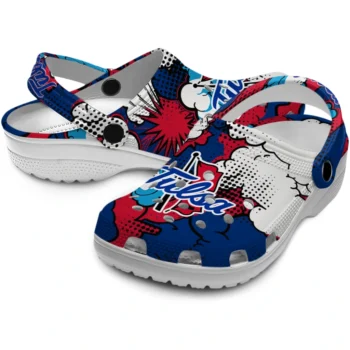 tulsa golden hurricane cloud splash clogs high quality