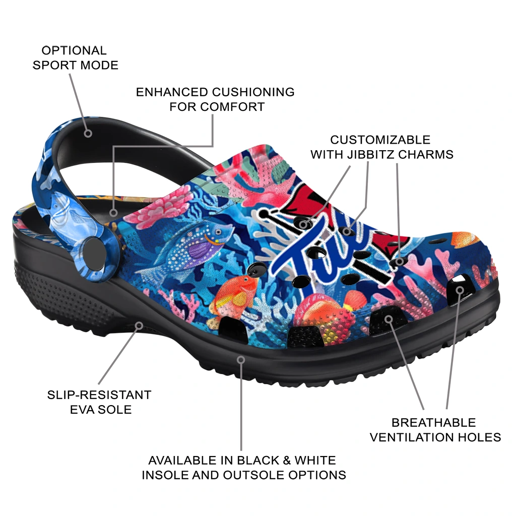 tulsa golden hurricane ocean wonders clogs new arrival tulsa golden hurricane ocean wonders clogs new arrival