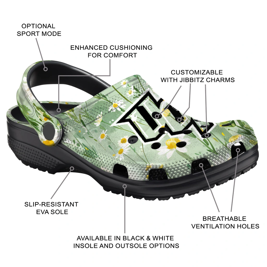 ucf knights daisy cluster clogs new arrival ucf knights daisy cluster clogs new arrival