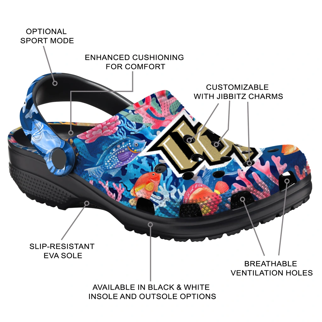 ucf knights ocean wonders clogs new arrival ucf knights ocean wonders clogs new arrival