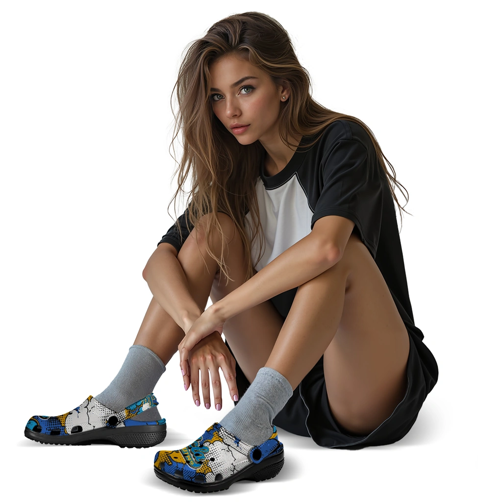 ucla bruins cloud splash clogs premium grade ucla bruins cloud splash clogs premium grade