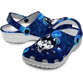uconn huskies jellyfish ocean clogs high quality