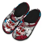 umass minutemen cloud splash clogs best selling