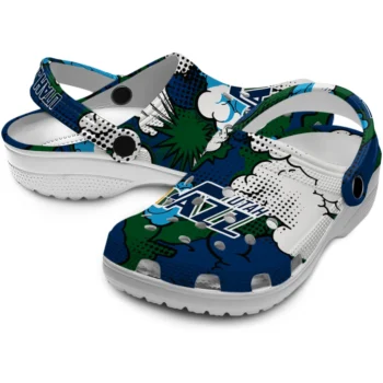 utah jazz cloud splash clogs high quality