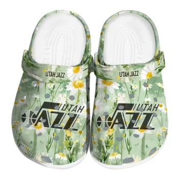 utah jazz daisy cluster clogs best selling