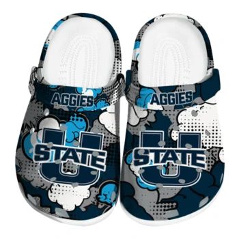 utah state aggies cloud splash clogs best selling