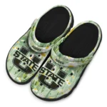 utah state aggies daisy cluster clogs best selling