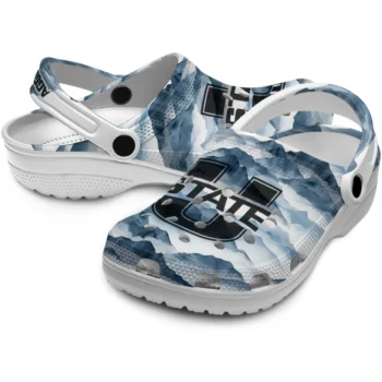 utah state aggies mountain peaks clogs high quality