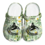 vancouver canucks daisy cluster clogs best selling