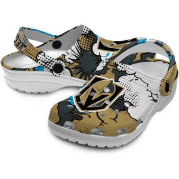 vegas golden knights cloud splash clogs high quality
